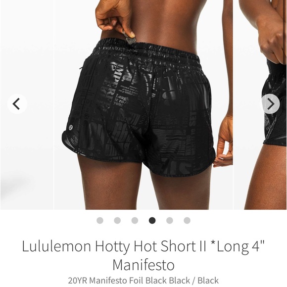 Lululemon special edition 20Y hotty hots II size 6 & 8